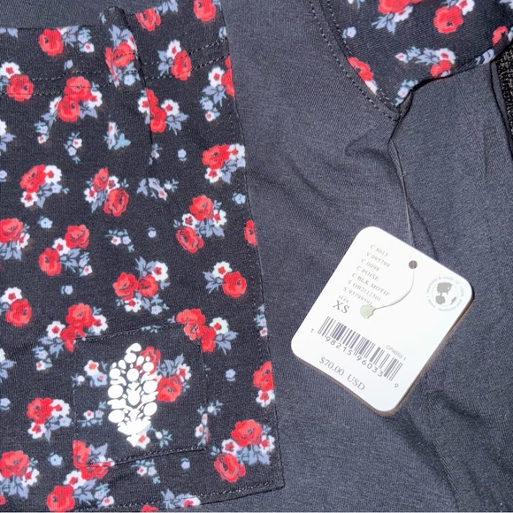 NWT Free People x FP Movement Hot Shot Hooded Printed Layer - Picture 7 of 10